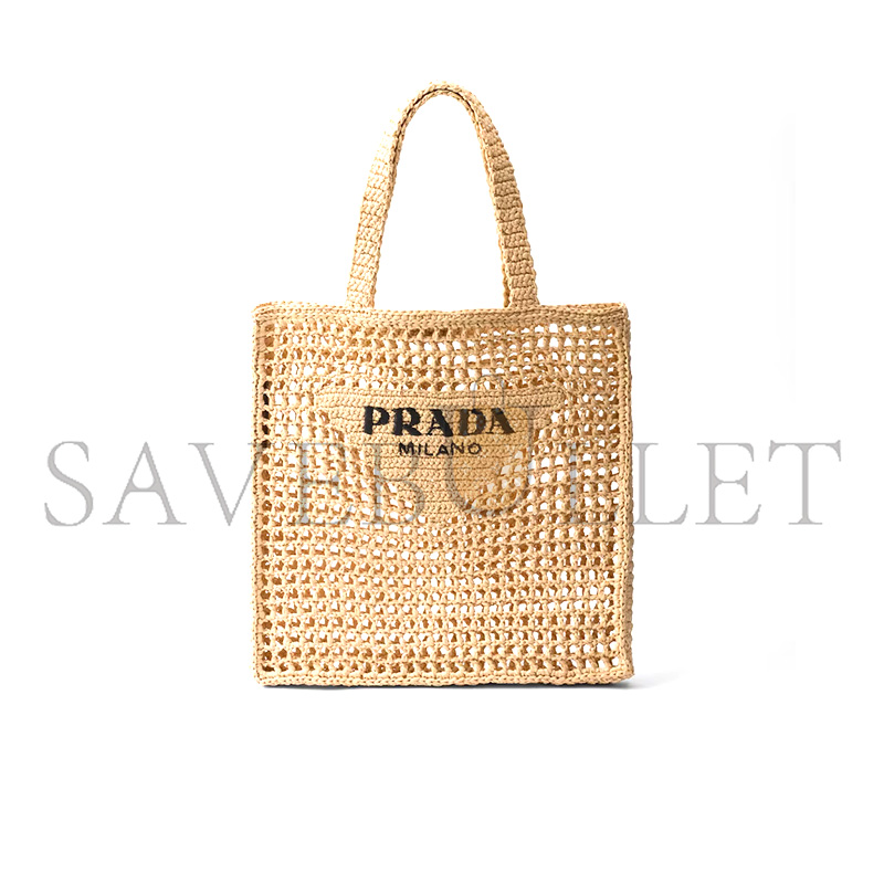 PRADA CROCHET TOTE BAG 1BG393 (38*36*3cm)